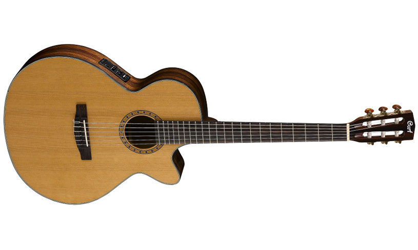 Cort Cec1 Op Sfx Cw Cedre Acajou - Natural Open Pore - Guitare Classique Format 4/4 - Variation 1