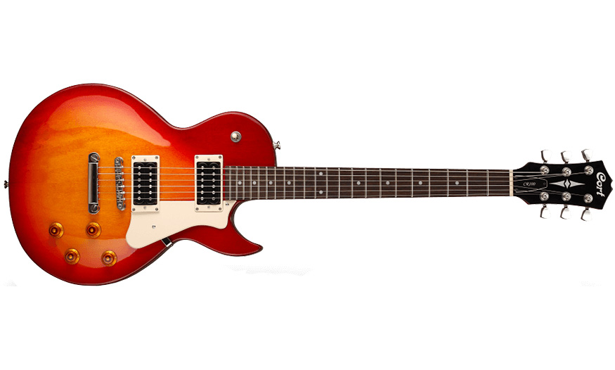Cort Cr100 Crs Classic Rock Hh Ht - Cherry Red Sunburst - Guitare Électrique Single Cut - Variation 2