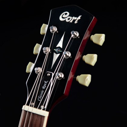 Cort Cr250 Ata Classic Rock Ht Hh Jat - Ambre Antique - Guitare Électrique Single Cut - Variation 1