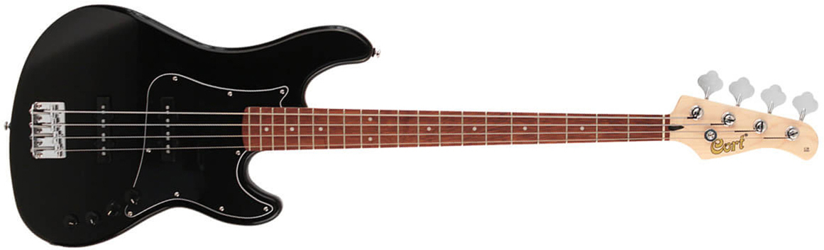 Cort Gb34jj Active Jat - Black - Basse Électrique Solid Body - Main picture