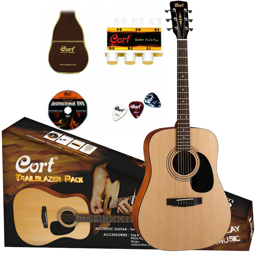 Cort Trailblazer Cap-810 Pack - Pack Guitare Acoustique - Main picture