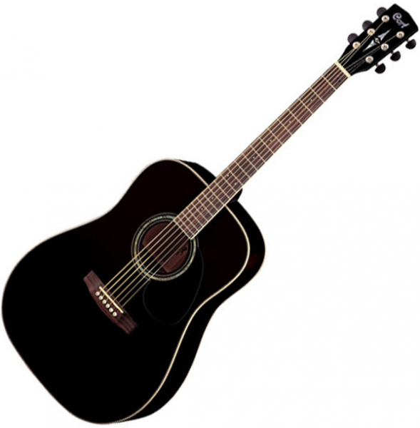 Guitare acoustique Cort Earth100 - Black glossy