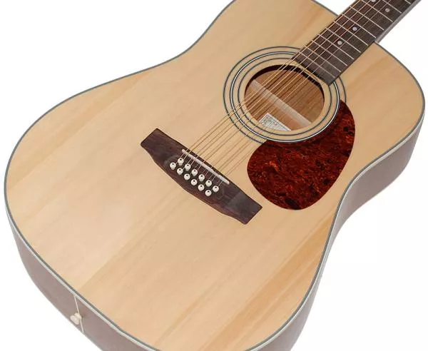 Guitare acoustique Cort Earth70-12 - natural open pore