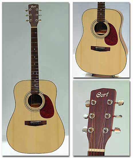 Cort Earth 70 Natural Satin - Guitare Acoustique - Variation 1