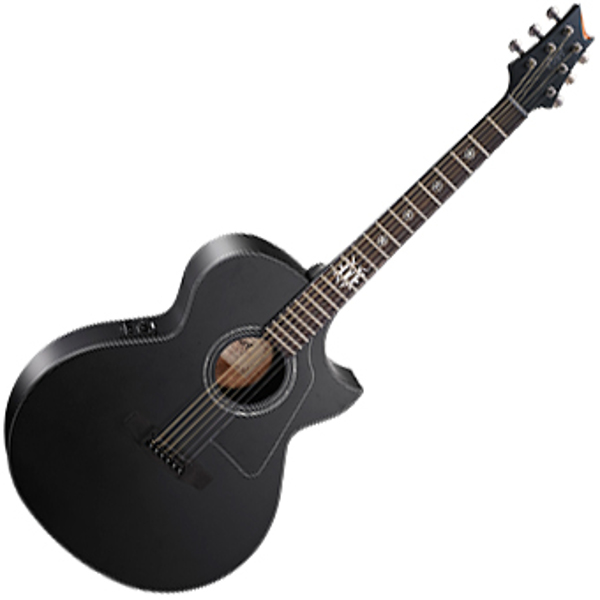 Guitarra acústica & electro Cort EVLA4 black satin