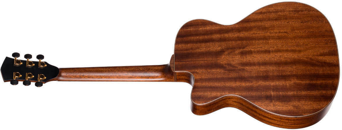 Cort Flow Oc Om Cw Cedre Acajou Eb - Natural Satin - Guitare Folk - Variation 1