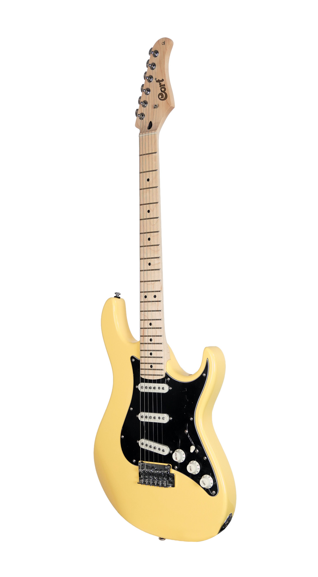 Cort G250 Tab 3s Trem Mn - Vintage White - Guitare Électrique Forme Str - Variation 2