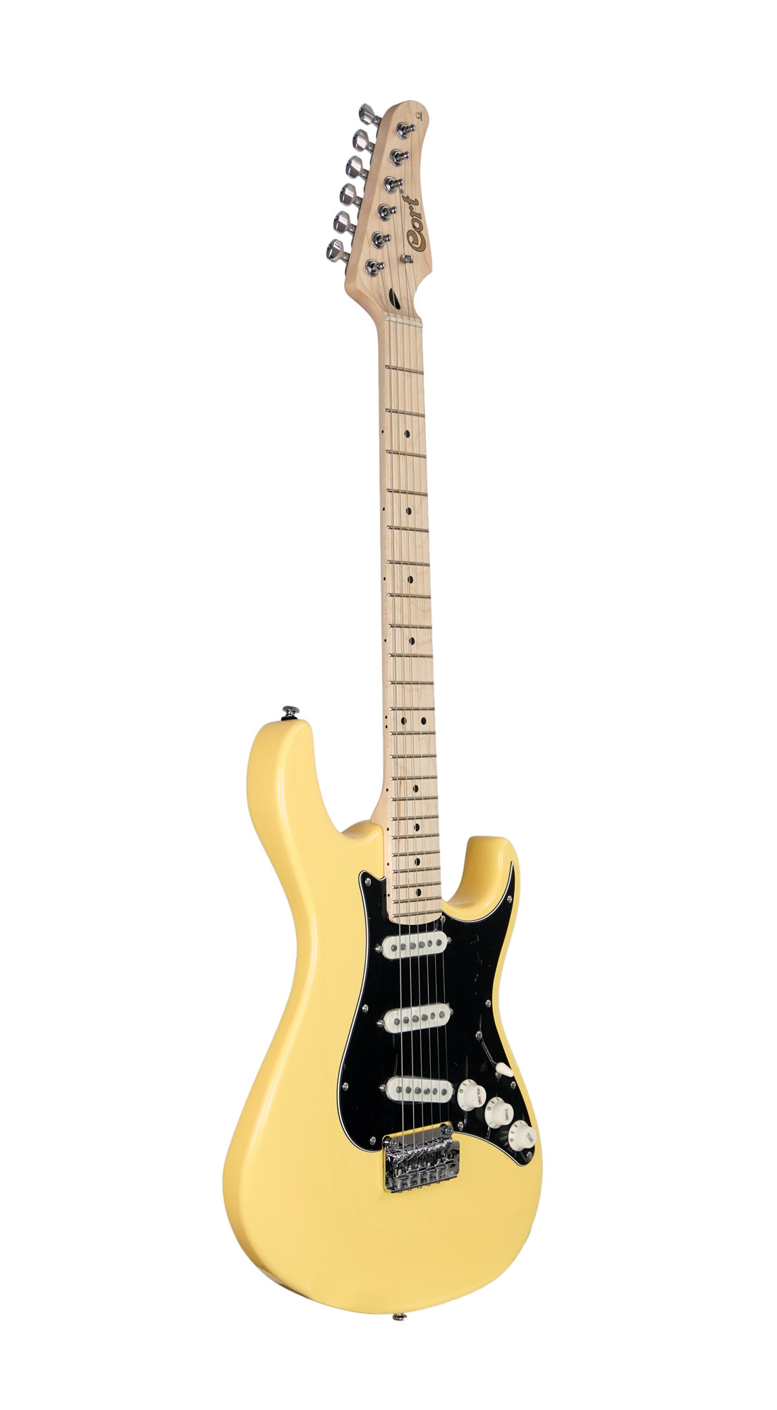 Cort G250 Tab 3s Trem Mn - Vintage White - Guitare Électrique Forme Str - Variation 4