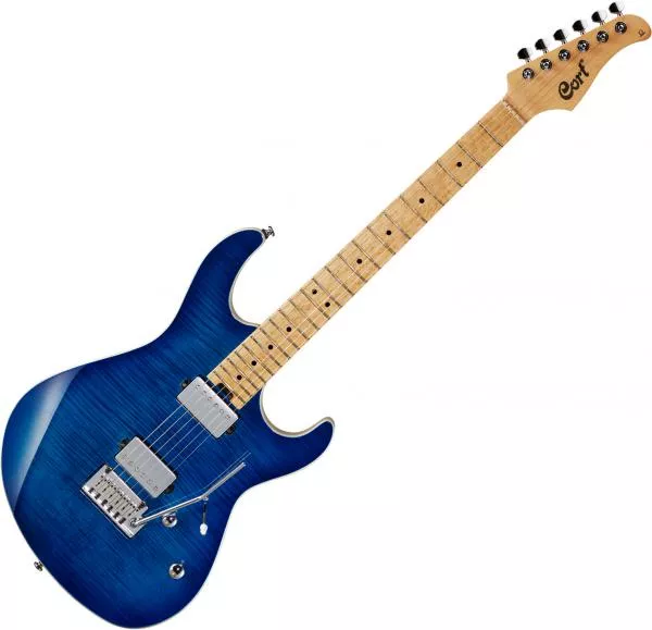 Guitare électrique solid body Cort G290 FAT BBB - Blue burst