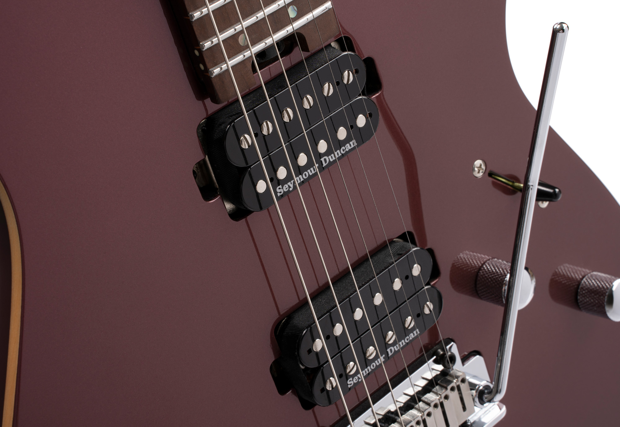 Cort G300 Pro Hh Trem Mn - Vivid Burgundy - Guitare Électrique Forme Str - Variation 2