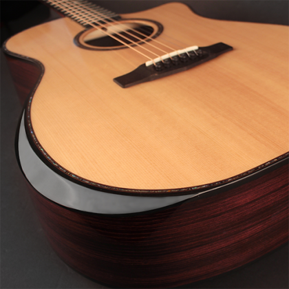 Cort Ga-pf Bevel Grand Auditorium Epicea Pau Ferro Ova - Natural - Guitare Electro Acoustique - Variation 2