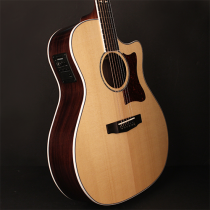 Cort Ga5f-pf Grand Regal Auditorium Cw Epicea Pau Ferro Ova - Natural - Guitare Electro Acoustique - Variation 1