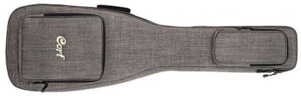 Basse électrique solid body Cort GB-Modern 5 - open pore charcoal gray