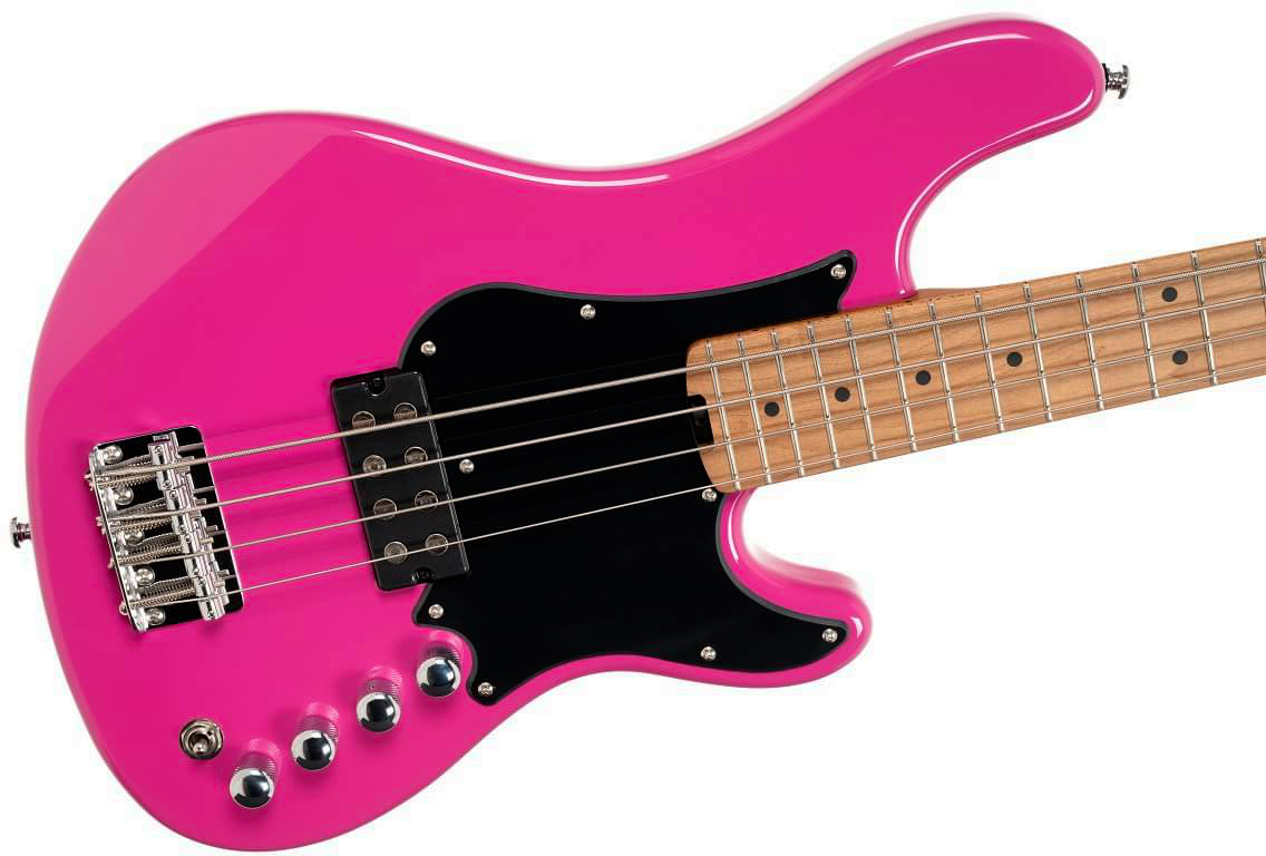 Cort Gb Short Scale Bass Shsc Active Mn - Fandango Purple - Basse Électrique Solid Body - Variation 2