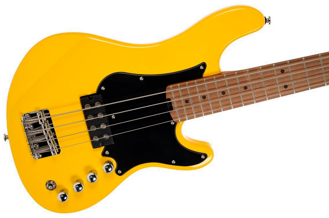 Cort Gb Short Scale Bass Shsc Active Mn - Yellow Crush - Basse Électrique Solid Body - Variation 2