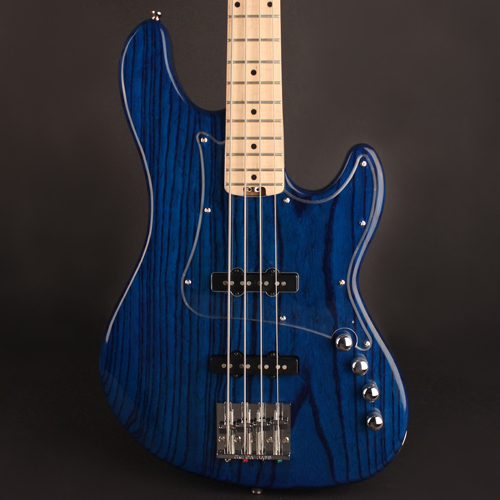 Cort Gb74jj Ab - Aqua Blue - Basse Électrique Solid Body - Variation 1