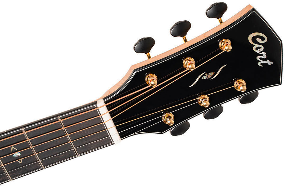 Cort Gold Passion Grand Concert Epicea Erable Eb - Natural - Guitare Folk - Variation 8
