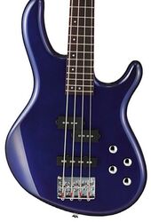 Basse électrique solid body Cort Action Bass Plus BM - Blue metallic