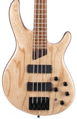Basse électrique solid body Cort Artisan B4 Element - Open pore natural