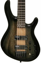 Basse électrique solid body Cort C5 Plus ZBMH Artisan - Trans. black burst