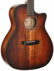 Guitare electro acoustique Cort Core-GA Blackwood - Open pore light burst