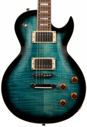 Guitare électrique single cut Cort CR250 Classic Rock - Dark blue burst