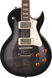 Guitare électrique single cut Cort CR250 Classic Rock - Trans black
