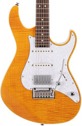 Guitare électrique forme str Cort G280 - Amber