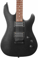 Guitare électrique forme str Cort KX100 - Black metallic