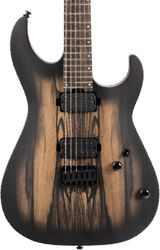 Guitare électrique métal Cort KX500 Pale Moon - Natural Black Burst Matte