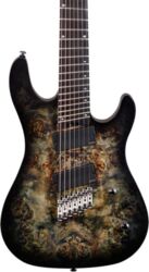 Guitare électrique multi-scale Cort KX500FF - Star dust black