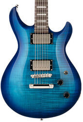 Guitare électrique double cut Cort M600 - Blue burst