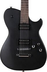 Guitare électrique rétro rock Cort Matthew Bellamy MBM-1 - Black satin