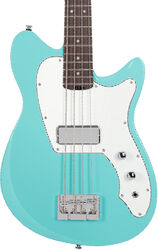 Basse électrique voyage Cort Retro 304 - Sea foam green
