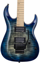 Guitare électrique forme str Cort X300 - Blue burst
