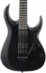 Guitare électrique forme str Cort X500 Menace - Black satin
