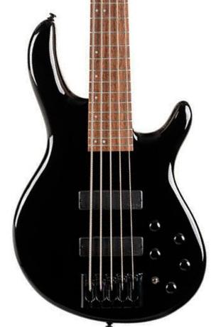Basse électrique solid body Cort Artisan C5 Deluxe - black