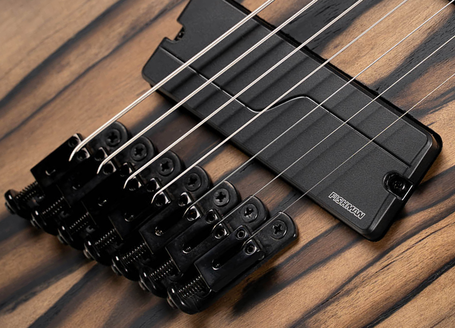 Cort Kx507ms Multiscale 7c 2h Fishman Fluence Ht Eb - Natural Black Burst - Guitare Électrique Multi-scale - Variation 4