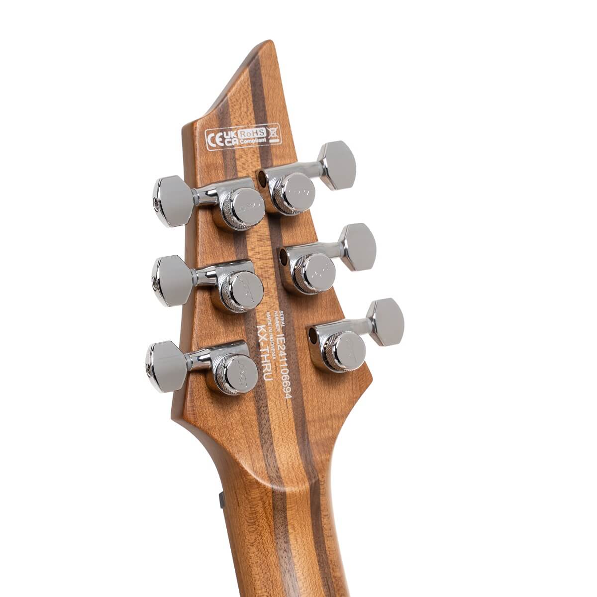 Cort Kx600 Infinite 2h Fishman Fluence Ht Mn - Black Satin - Guitare Électrique Forme Str - Variation 4