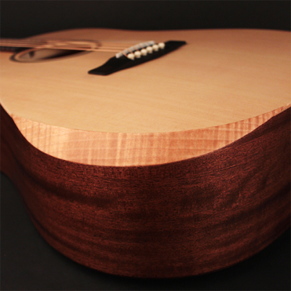 Cort Luce Bevel Cut Epicea Acajou Ova - Natural Open Pore - Guitare Acoustique - Variation 1