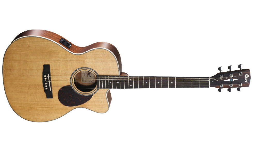 Cort L100-oc Ns Om Orchestra Model Cw Epicea Acajou - Natural Satin - Guitare Electro Acoustique - Variation 1