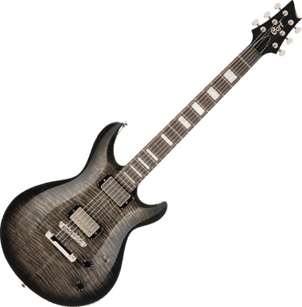 Cort M600 - trans black burst Double cut electric guitar