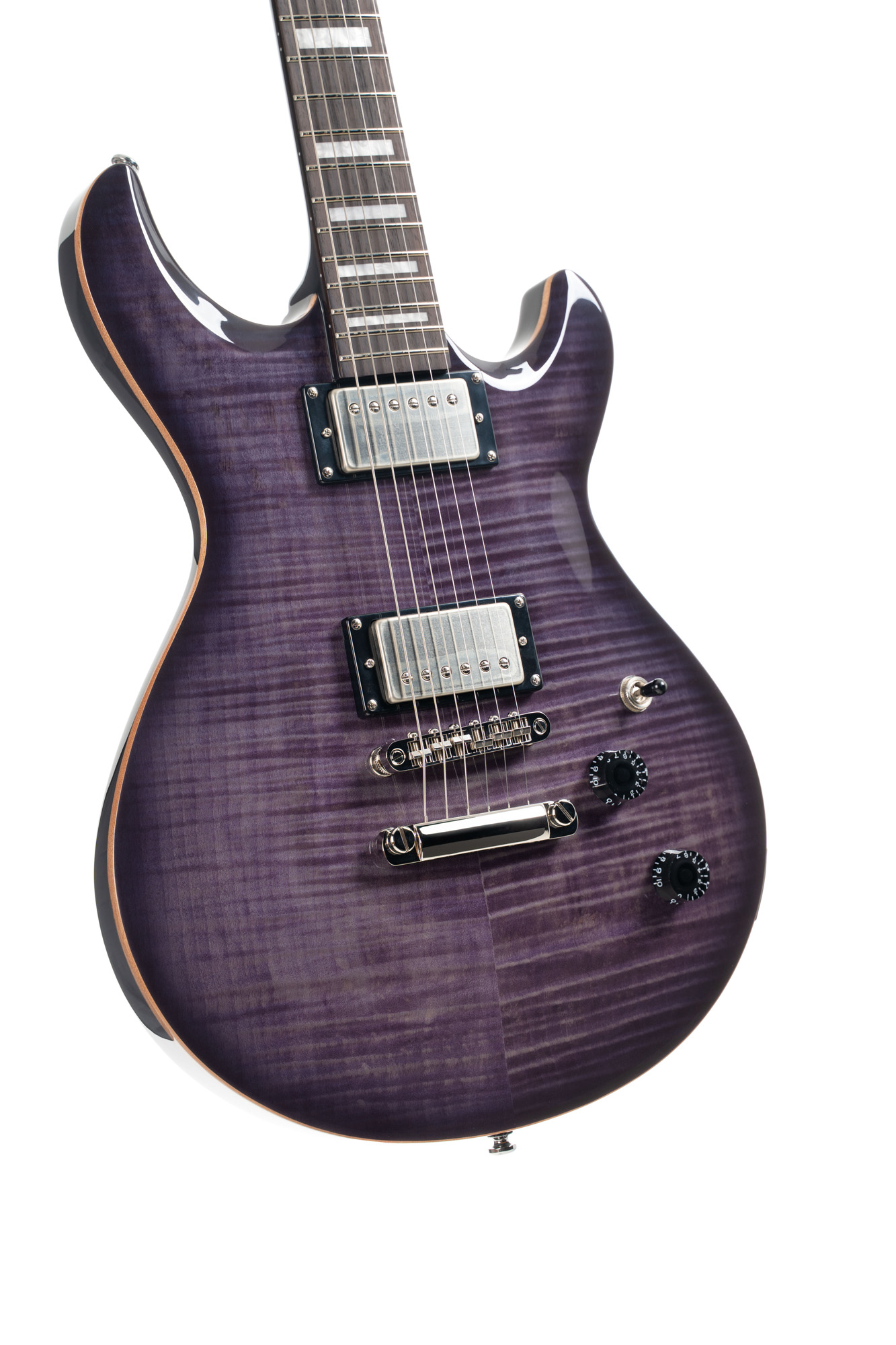 Cort M600tpb Hh Ht Rw - Trans Purple Burst - Guitare Électrique Double Cut - Variation 3