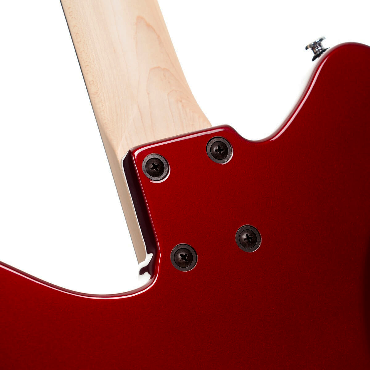 Cort Retro 304 Shsc Rw - Candy Apple Red - Basse Électrique Voyage - Variation 4