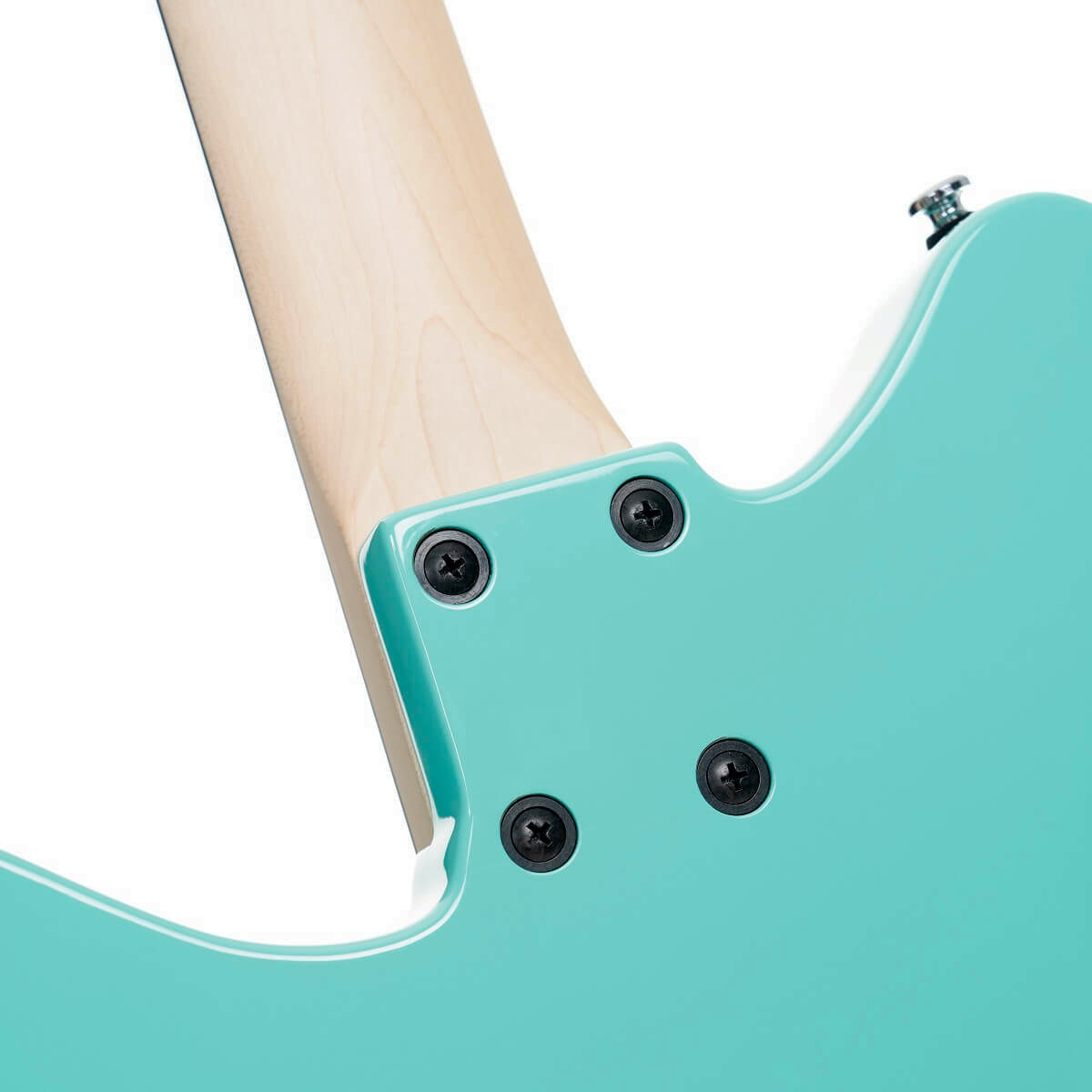 Cort Retro 304 Shsc Rw - Sea Foam Green - Basse Électrique Voyage - Variation 4