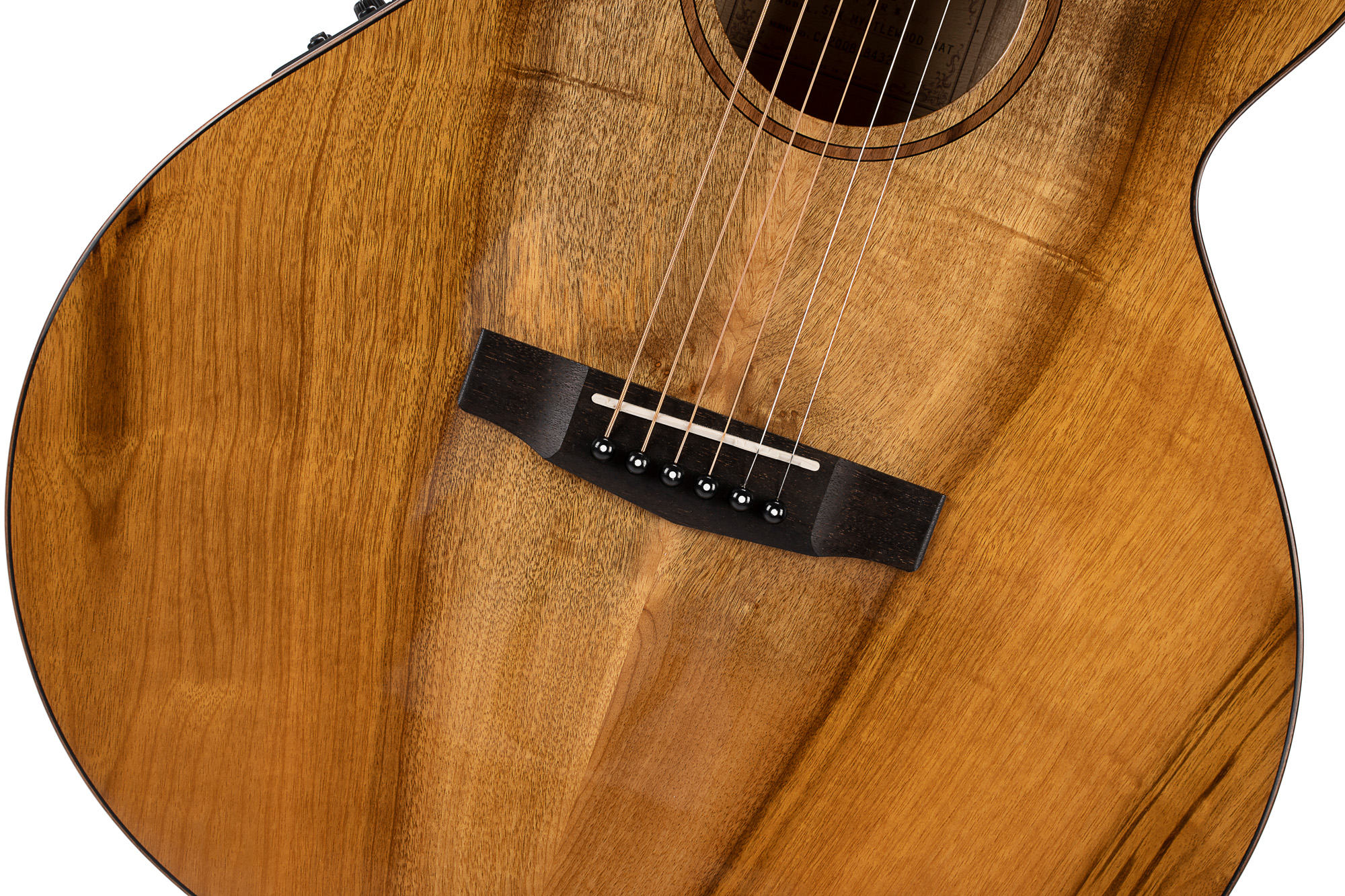 Cort Sfx Fishman Tout Myrtlewood Ov - Natural - Guitare Folk - Variation 4