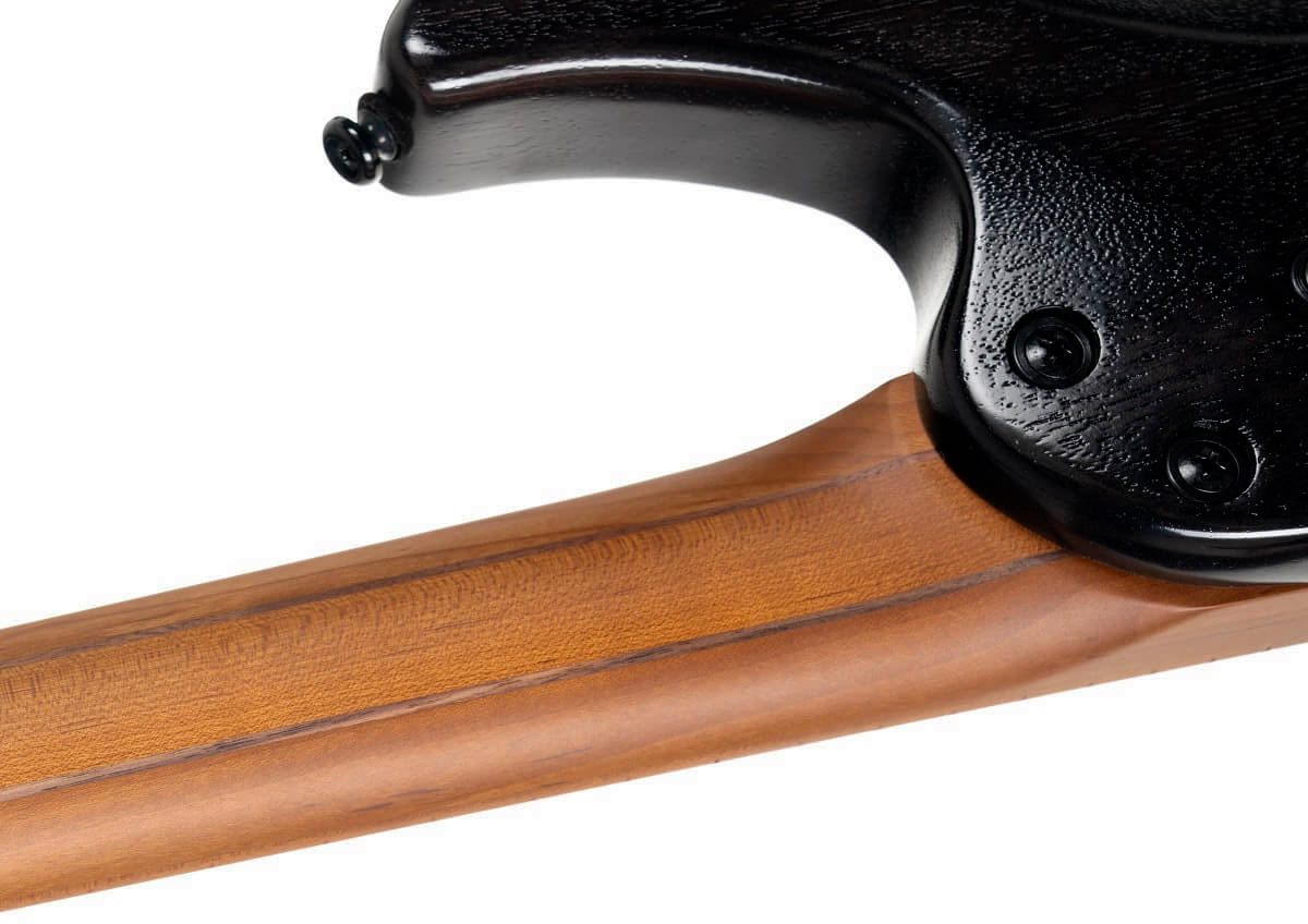 Cort Space G6ms Multiscale 2h Ht Mn - Semi Gloss Trans Black - Guitare Électrique Multi-scale - Variation 7