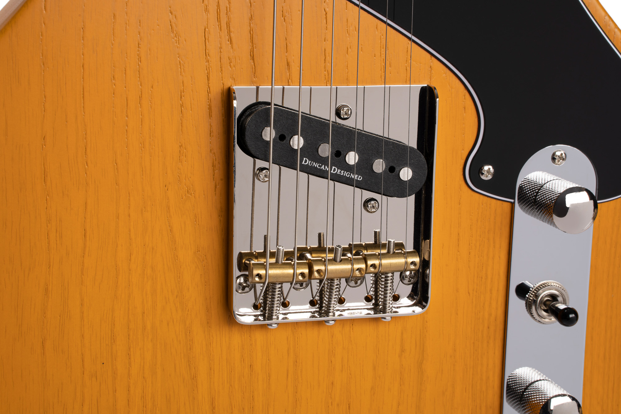 Cort Sunset Tc Opmy Ss Ht Jat - Open Pore Mustard Yellow - Guitare Électrique Single Cut - Variation 2