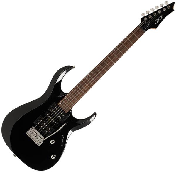 Amazon.com: Cort X100OPBK X Series 100 Double Cutaway