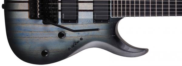 Guitare électrique solid body Cort X500 - open pore jean burst